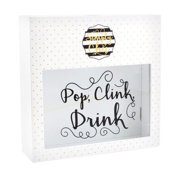 Simply Chic Wine Cork Box by Leonardo Collection