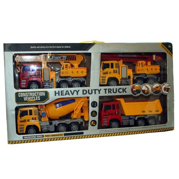 4 Trucks by AtoZ Toys