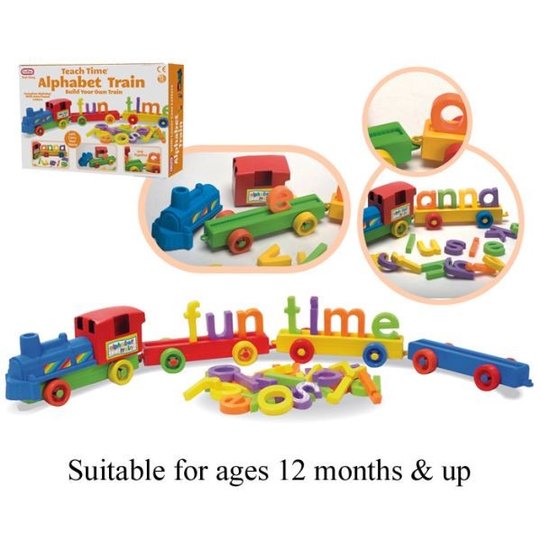 Abc Train Set Med by AtoZ Toys