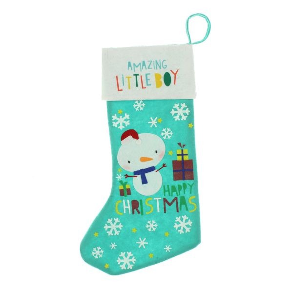 Amazing Little Boy Stocking by Juliana