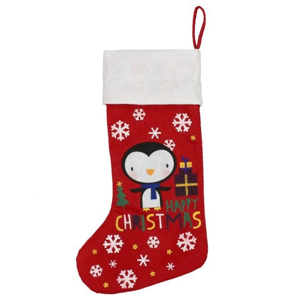 Merry Christmas Red Stocking by Juliana