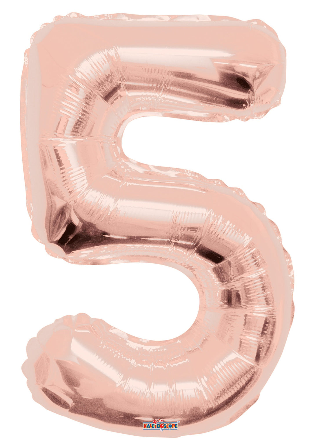 34" Number Balloon - 5 - Rose Gold