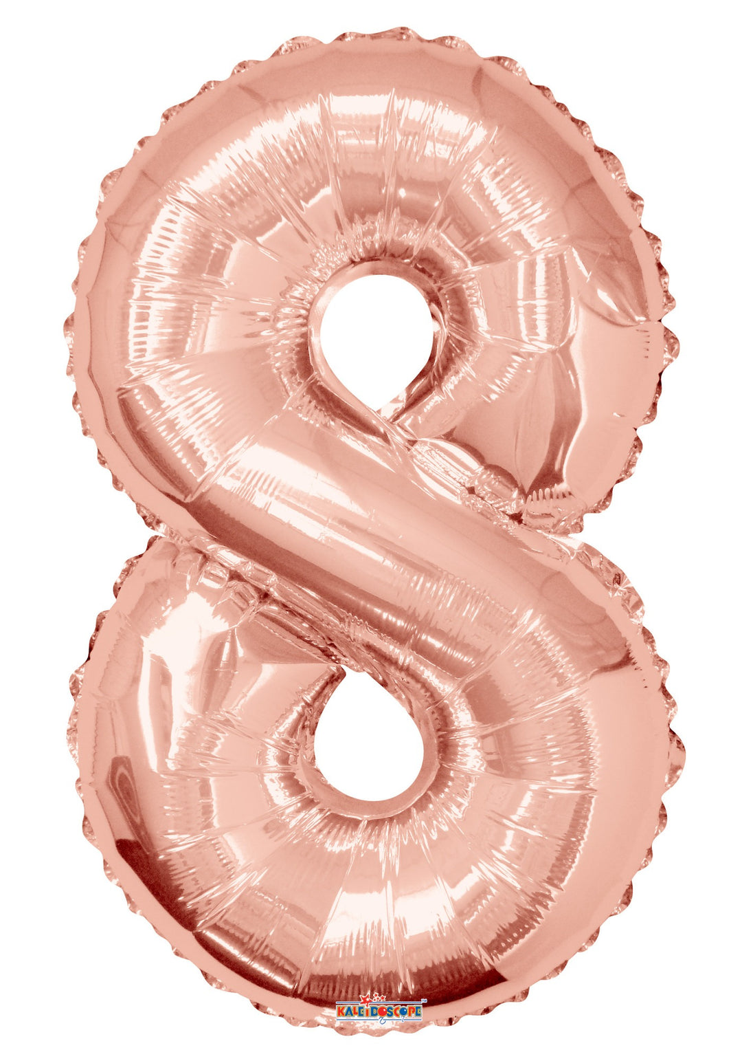 34" Number Balloon - 8 - Rose Gold