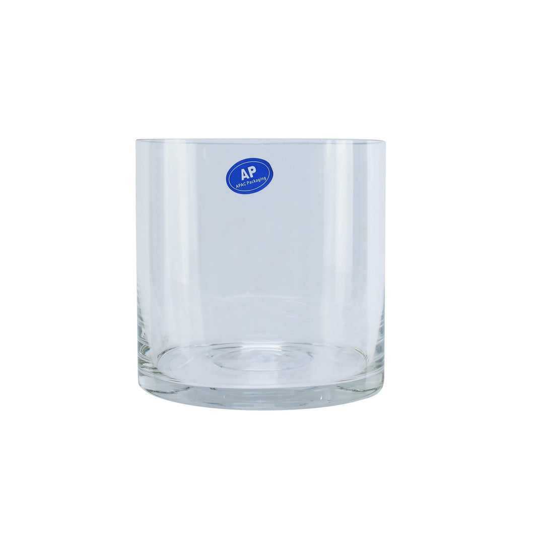 Glass Cylinder Vase (12cm x 12cm)