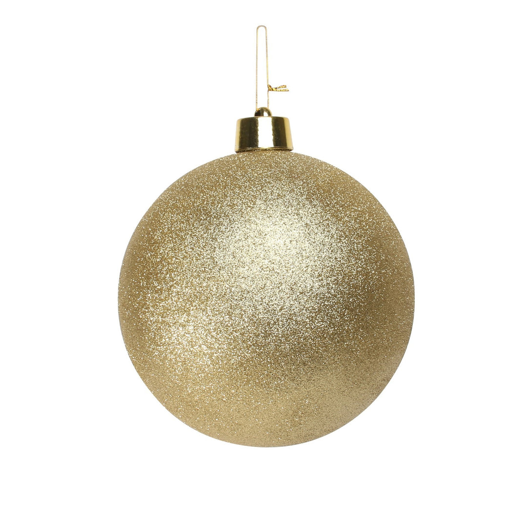 Gold Glitter Shatterproof Bauble (x1) (25cm)