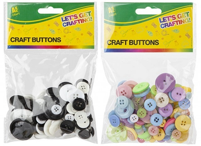 Craft Buttons (85g)