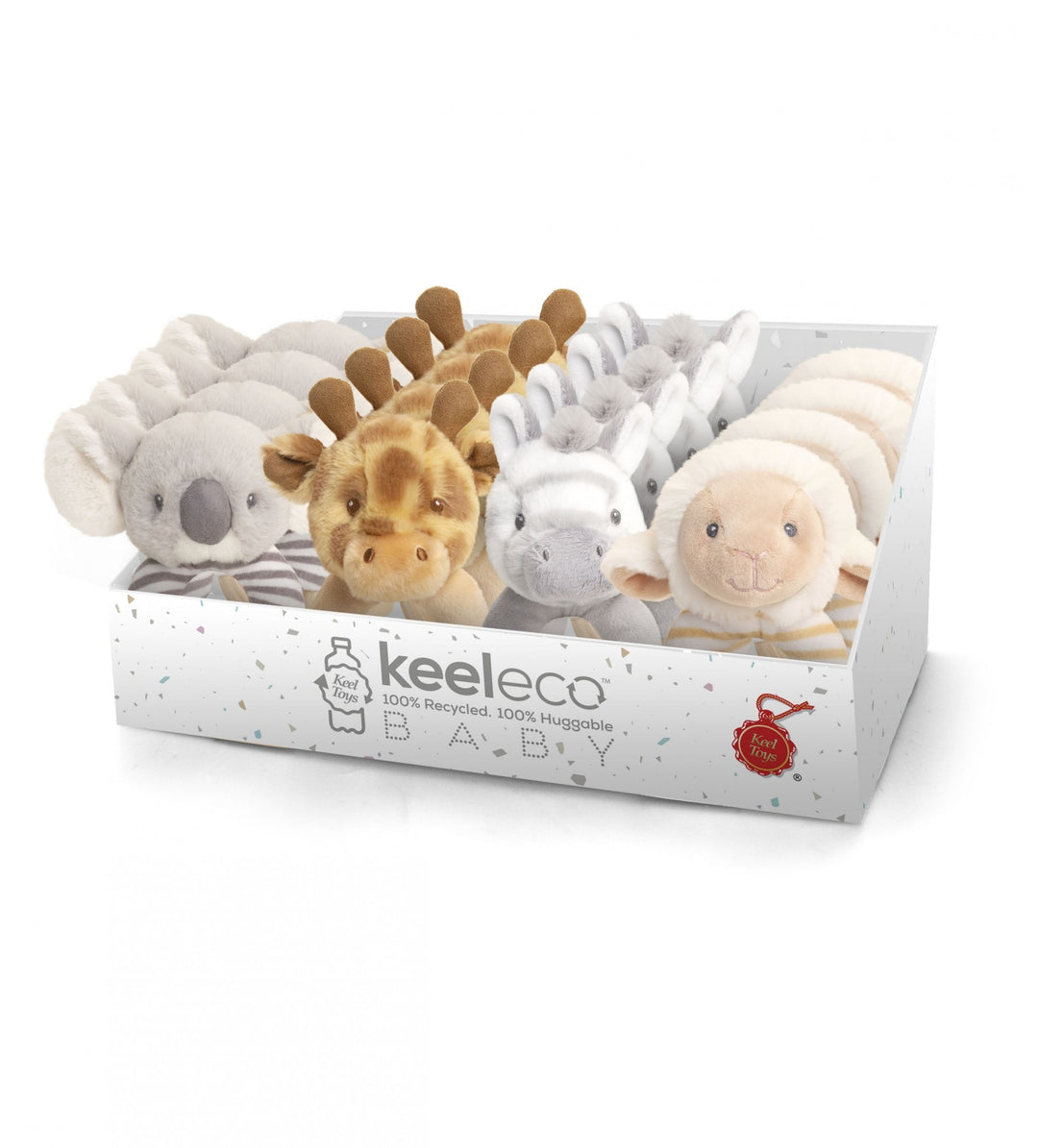 Assorted Keeleco Ring Rattle (14cm)
