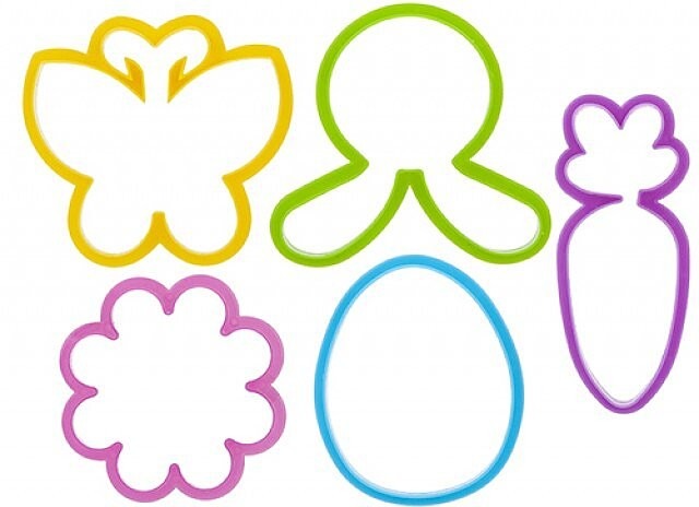 Springtime Cookie Cutters (Pack Of 5)