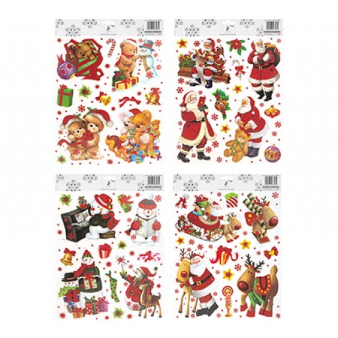 Traditional Christmas Stickers (Assorted)