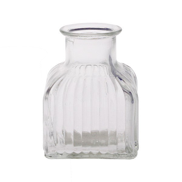Clear Diana Bud Glass Vase (9cm)
