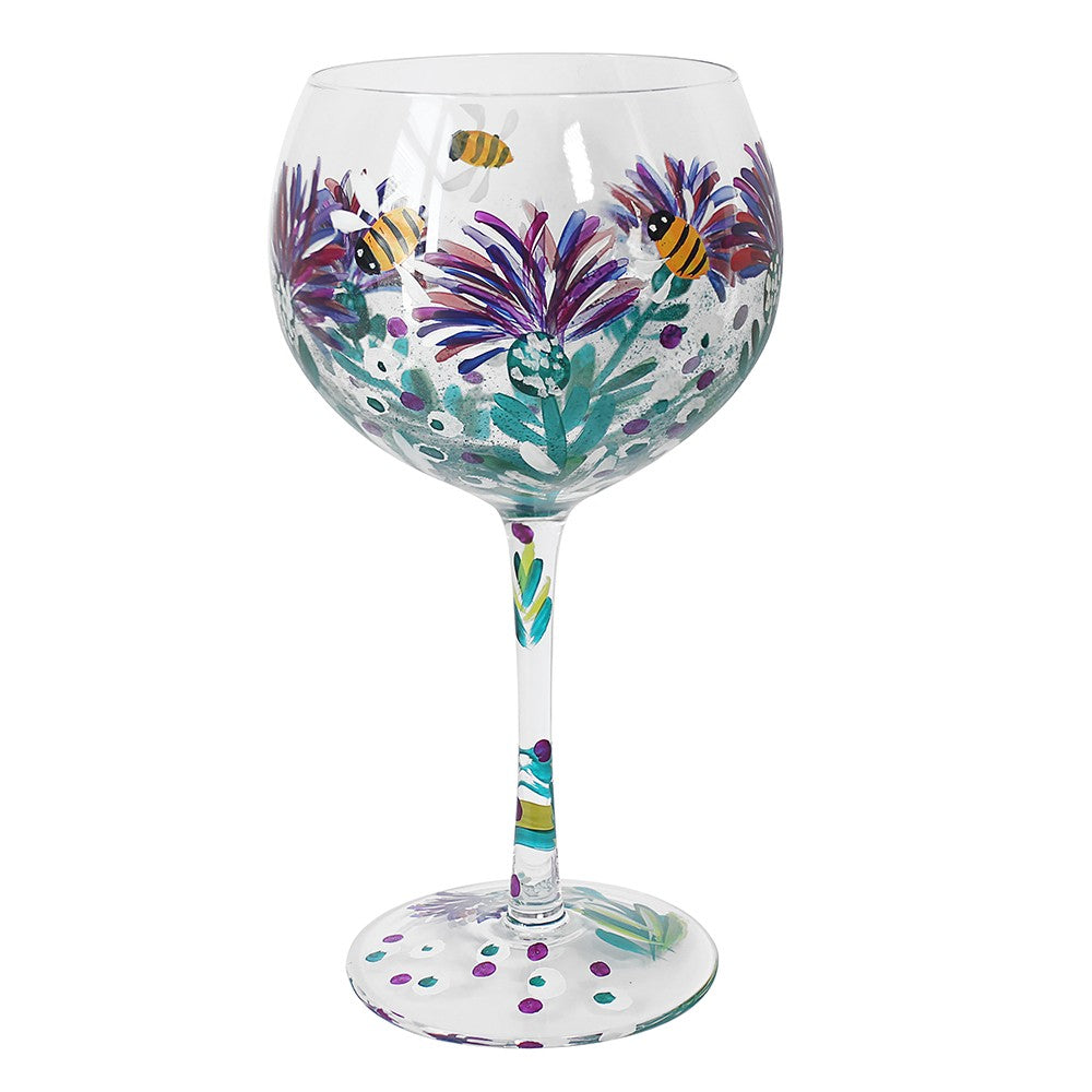 Thistles & Bees Gin Glass