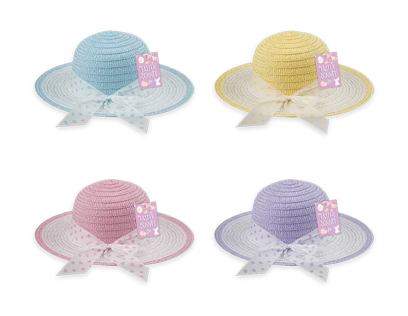 Easter Bonnet with Ribbon