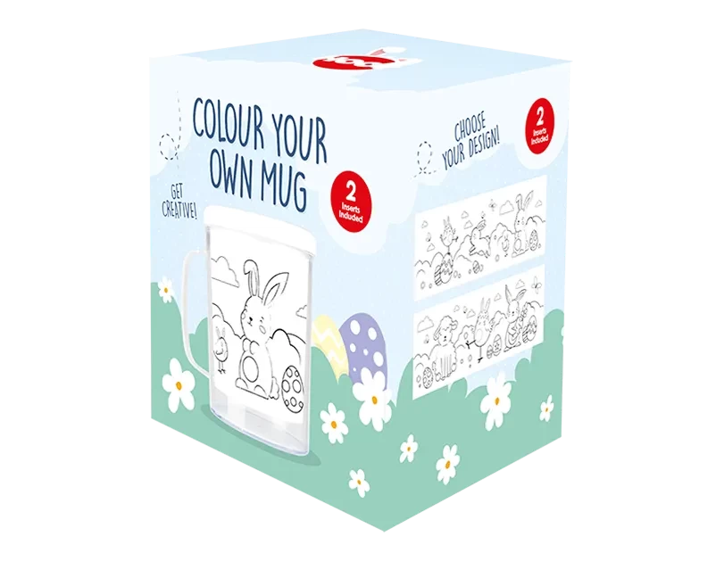Colour Your Own Easter Mug