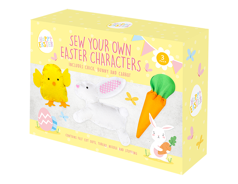 Pack of 3 Sew Your Own Easter Characters