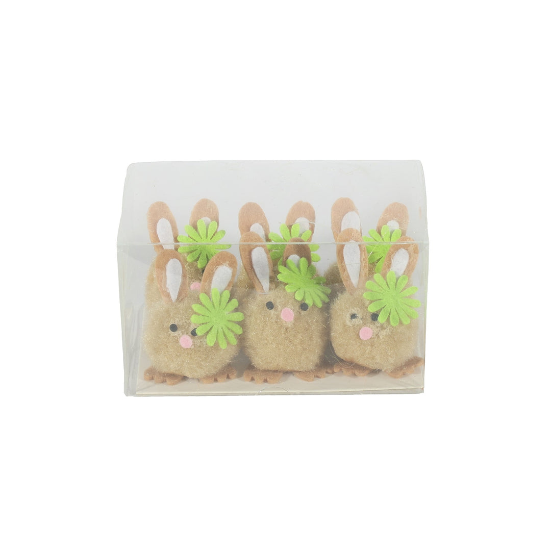 Bunnies in Clear Box (Pack of 6)