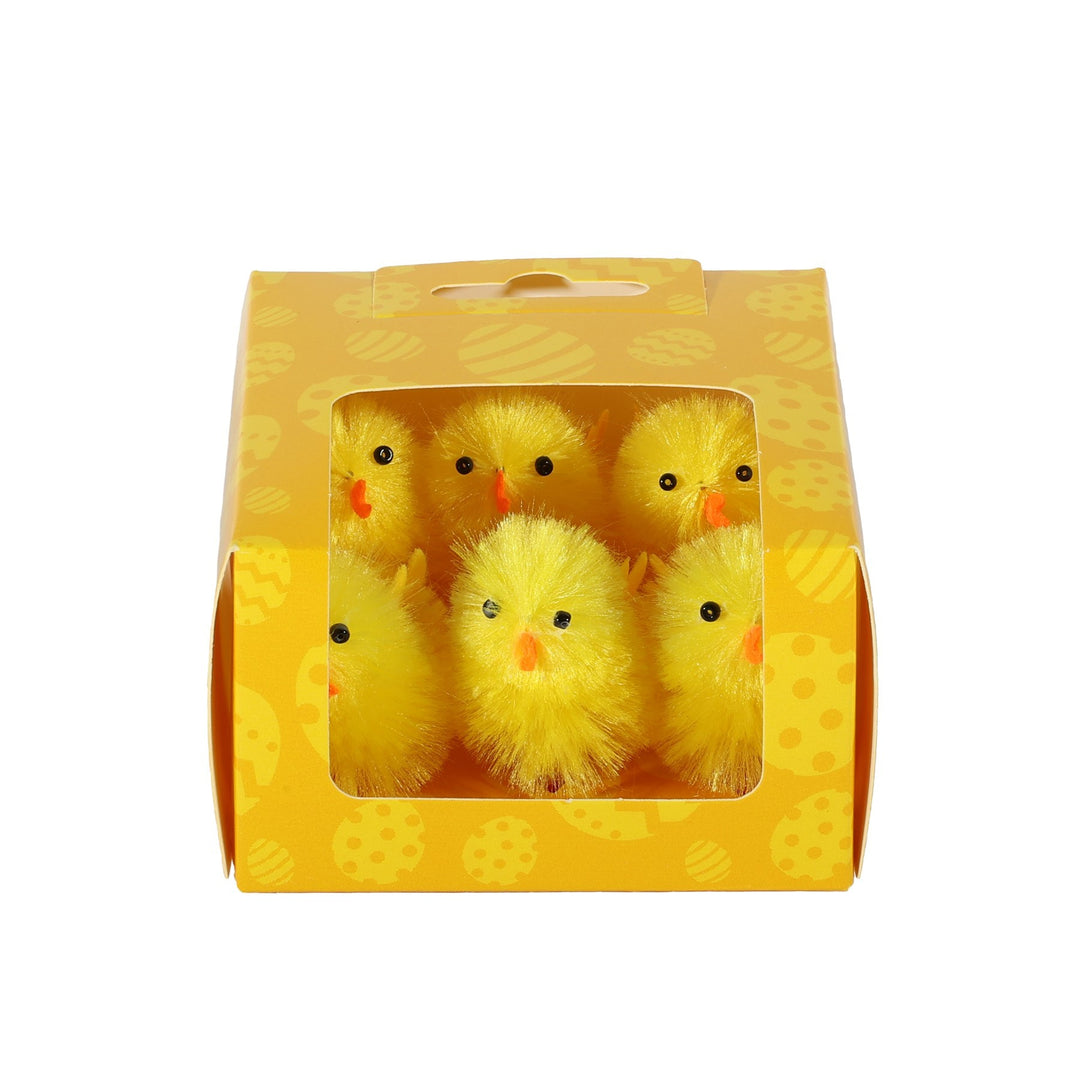 Easter Chicks in Display Box (Pack of 6)