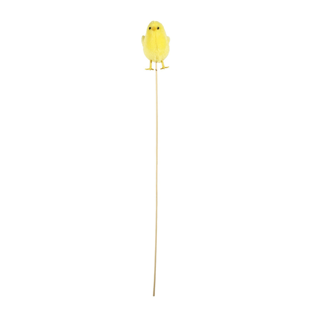 Chick on Wooden Stick (Pack of 12)