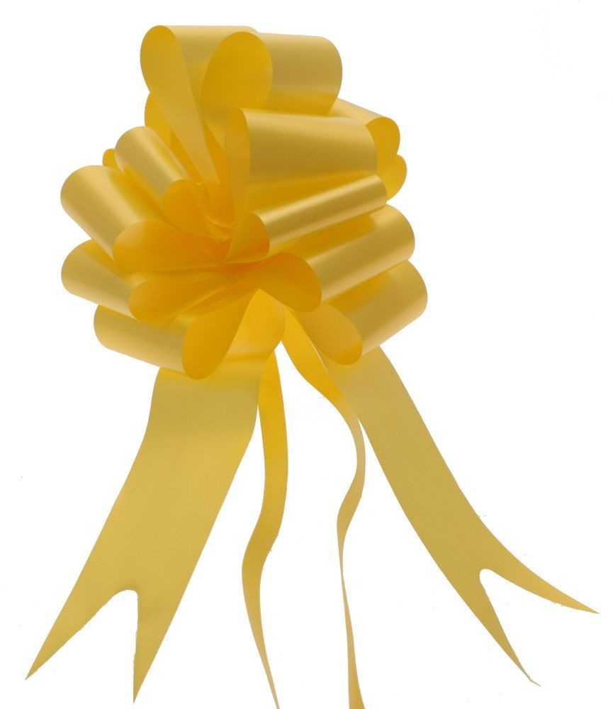 Daffodil Pull Bow 50mm