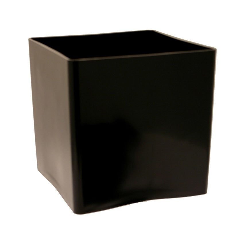 Black Acrylic Cube 15cm