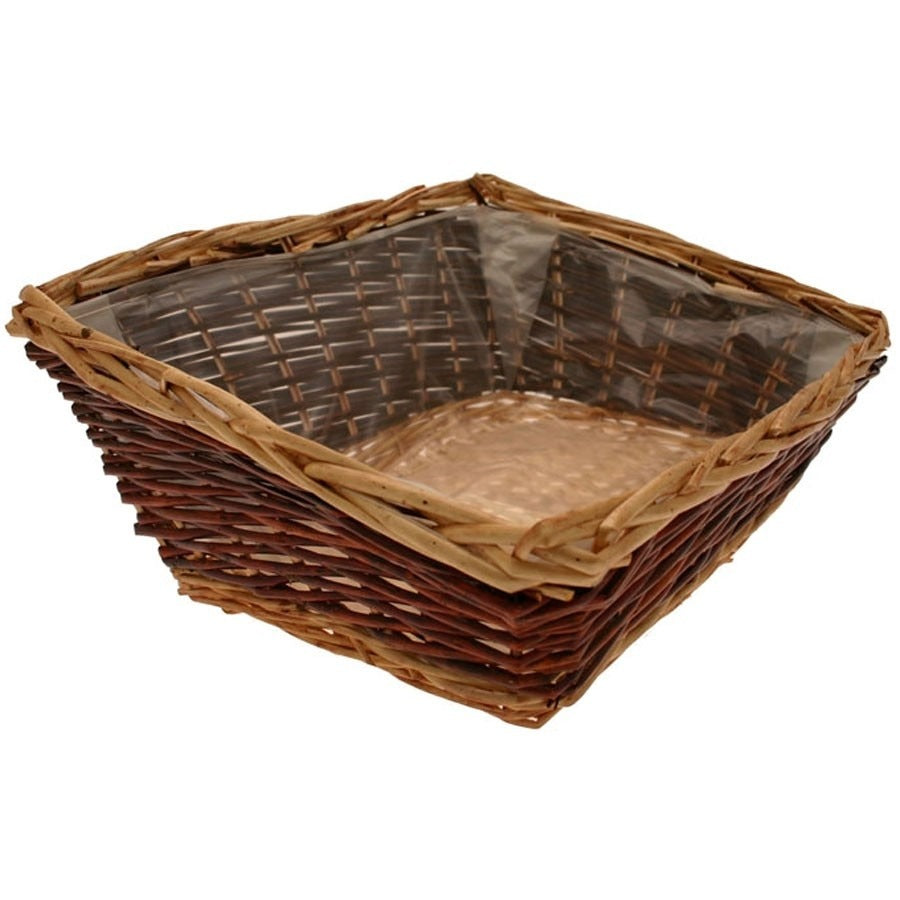Large Rectangle Sloped Two Tone Tray 45cm