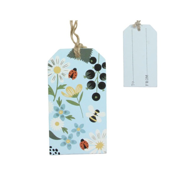Garden Wood Gift Tag