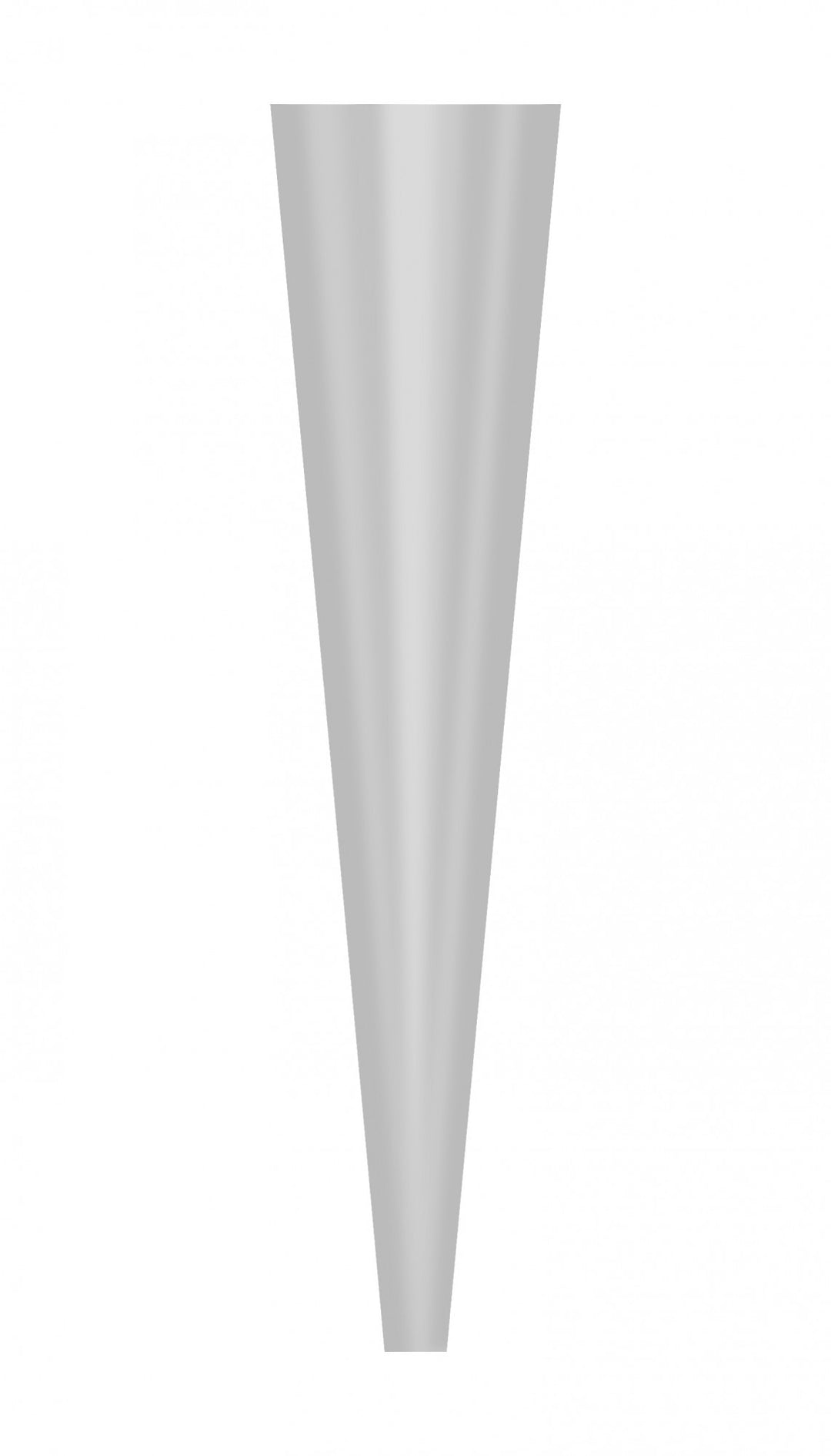 60cm Clear Single Rose Sleeves (Pack 50)