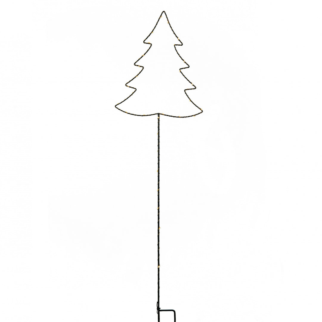 LED Christmas Tree Garden Stake