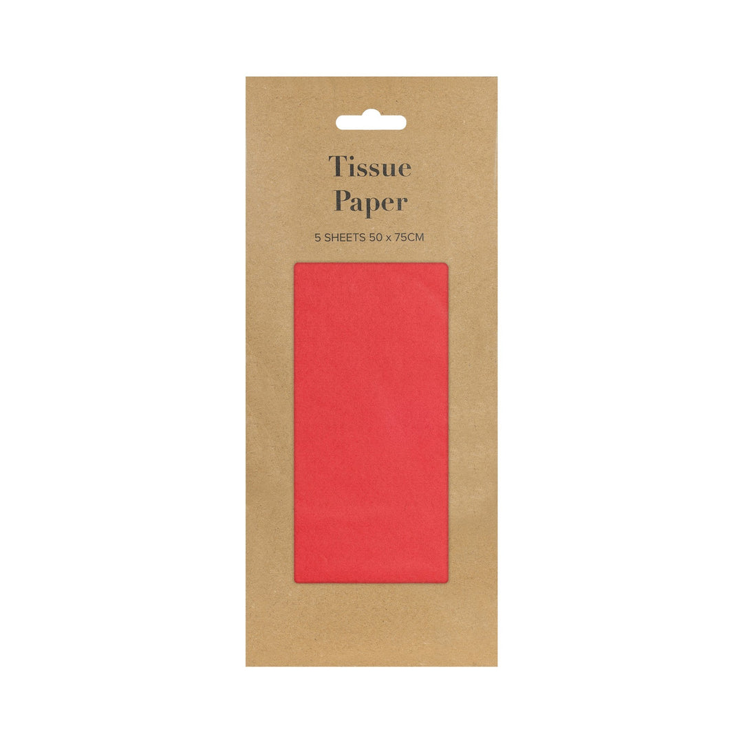 Red Tissue Paper Pack (5 sheets)
