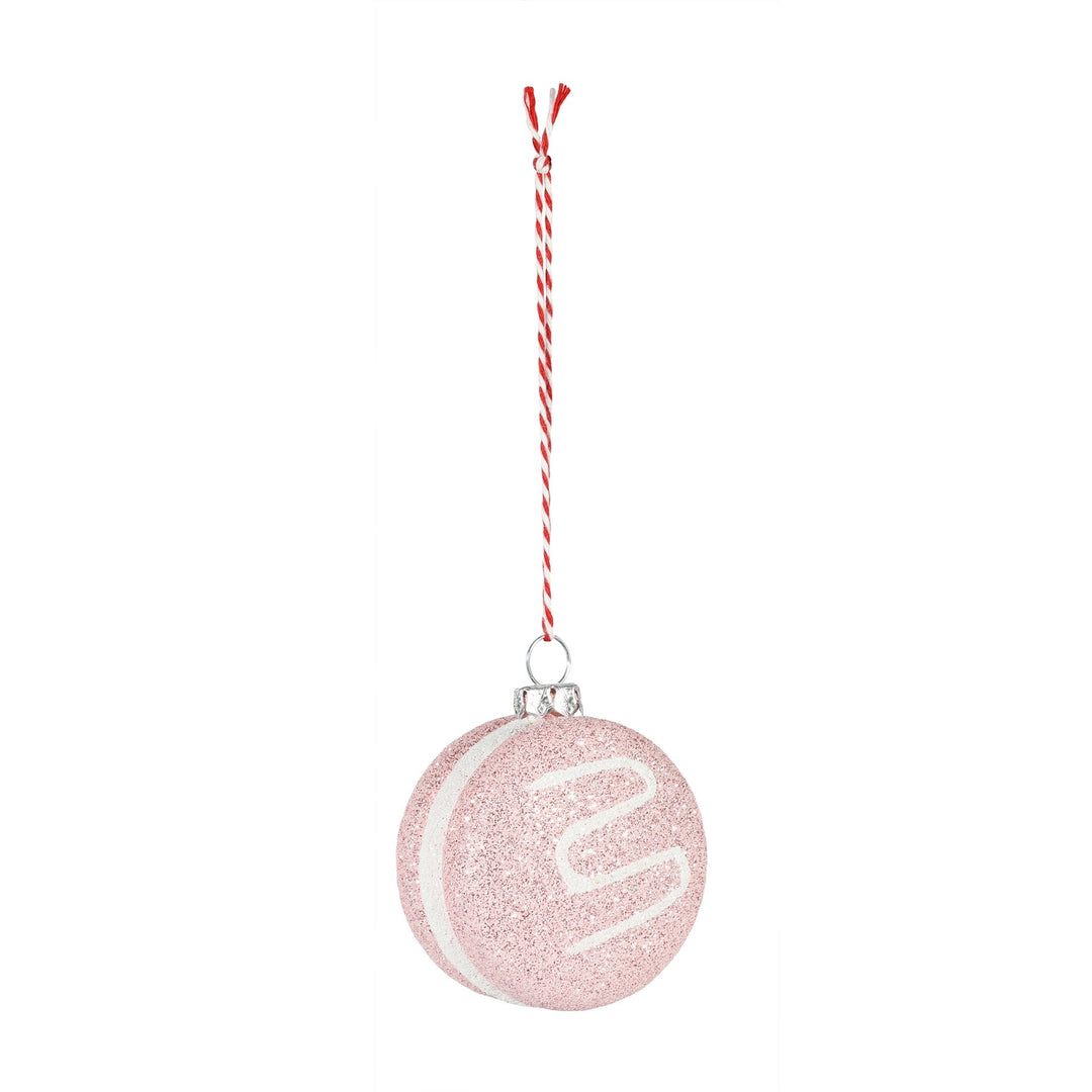 Pink Macaron Hanging Decoration (7cm)
