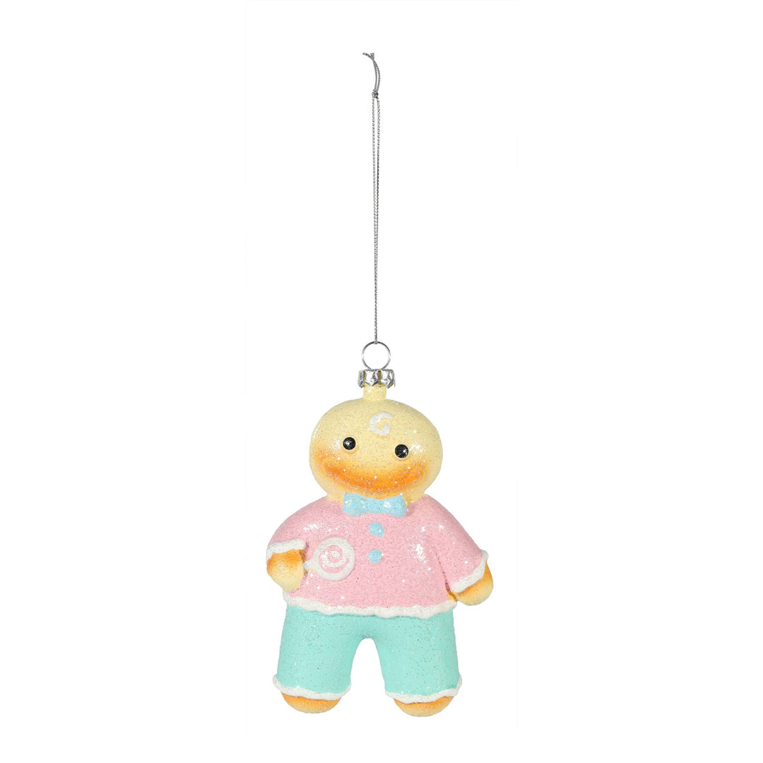 Pastel Gingerbread Hanging Decoration (13.5cm)