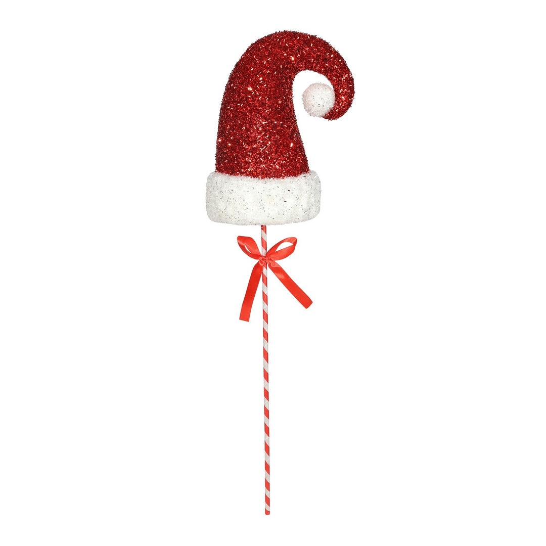 Glitter Santa Hat Pick (71cm)