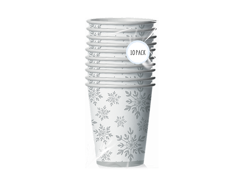 Foiled Paper Cups (10 Pack)