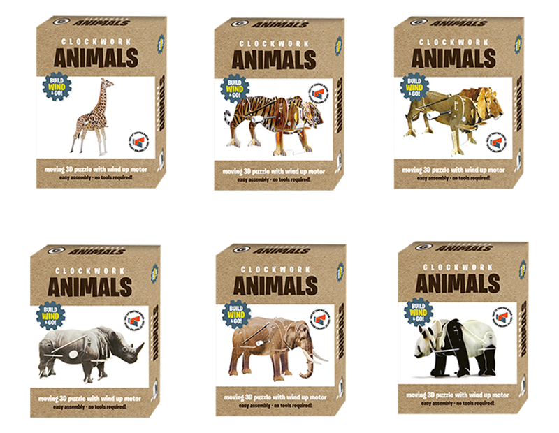 Build Your Own Clockwork Animal (Assorted)