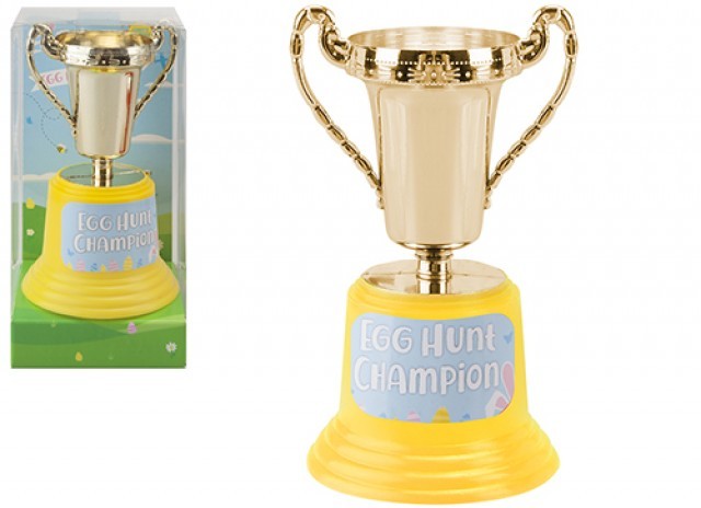 Easter Egg Hunt Plastic Trophy (13cm)