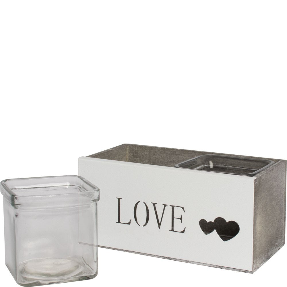 Love Me Do Vases &amp; Display Box